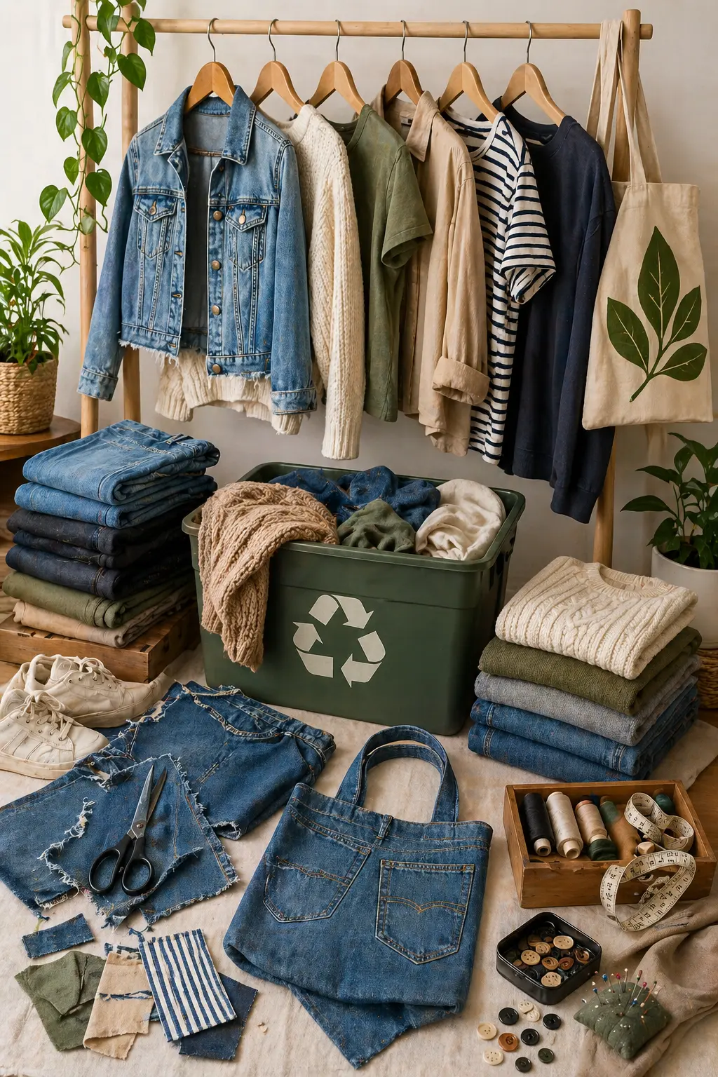 How to Build a Sustainable Wardrobe Through Clothing Upcycling
